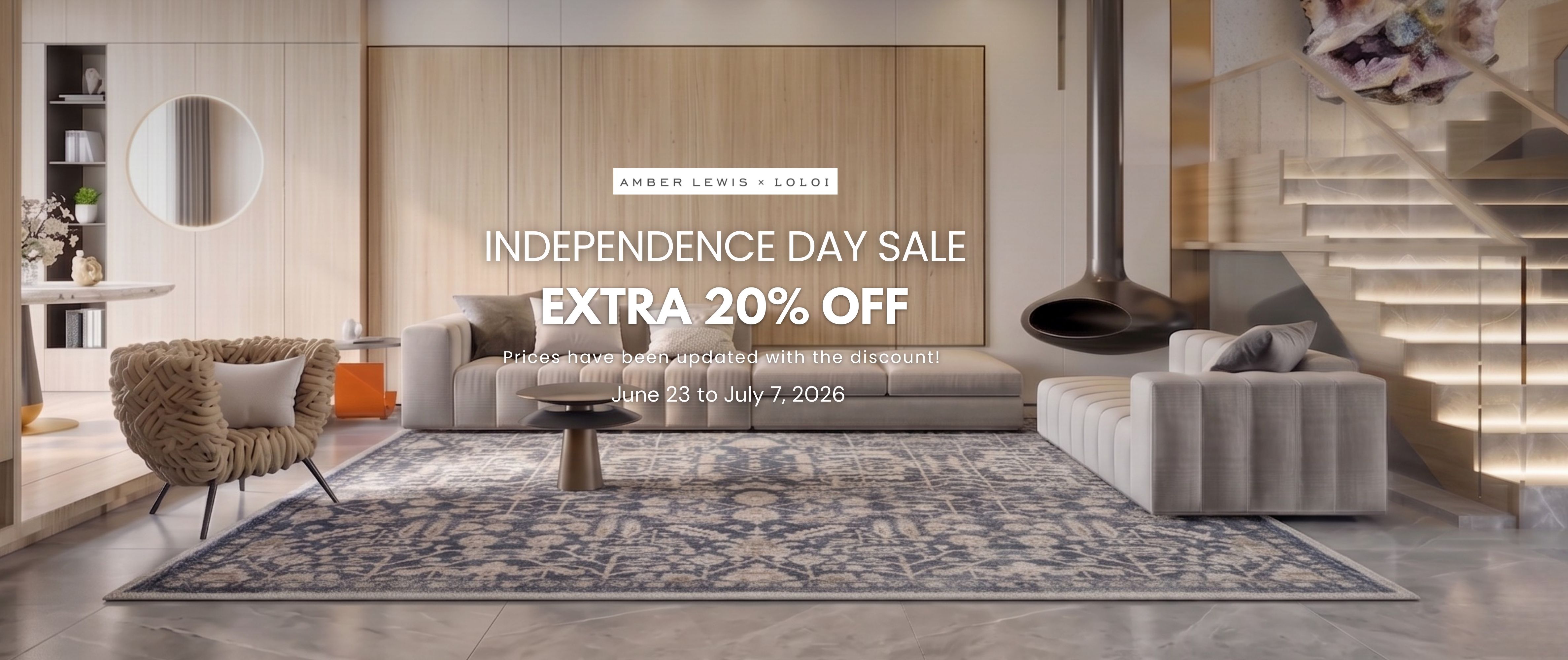 20% Discount on amber-lewis-x-loloi